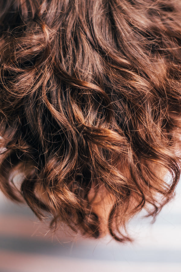 detangling dry hair